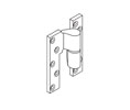 Kawneer 037233-17 Kawneer Optional Intermediate Offset Pivot Set - Right Hand, Clear Aluminum