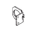 Kawneer 033-208 Lock Cylinder Nut Bracket 