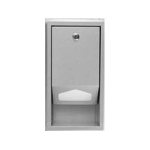 Koala Kare KB 134-SSLD Stainless Steel Sanitary Bed Liner Dispenser - Recessed Mounted