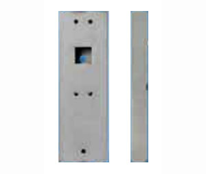 Keedex K-BXED-V990L-A2 Exit Device Gate Box, 0.125 Alumium, Suitable for Von Duprin 99 Exit Device with 990NL Trim 1 3/4" Thick, 1 ea