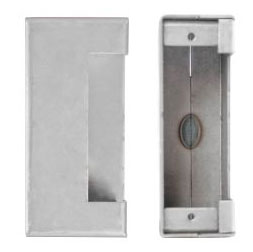 Keedex K-BXES2 Electric Strike Gate Box, 14 Gauge Steel, Suitable for Folger Adam Electric Strike 7170, 7270 & 7000, Rofu 1402, 1702 & 3402 and EFF EC141, EC171, 3314, 1 ea