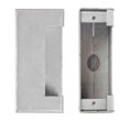 Keedex K-BXES2 Electric Strike Gate Box, 14 Gauge Steel, Suitable for Folger Adam Electric Strike 7170, 7270 & 7000, Rofu 1402, 1702 & 3402 and EFF EC141, EC171, 3314, 1 ea