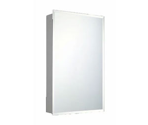 Ketcham 1626BV-SM Surface Mounted Beveled Edge Mirror Medicine Cabinet, Residential Series, 16" x 26" x 4"