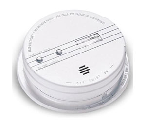 Kidde 21006379 Kidde Hard-wired (120V AC) Ionization Smoke Alarm - Model i12080