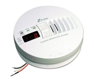 Kidde 21006407 AC Wire-In Carbon Monoxide Alarm