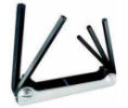 Klein Tools 409-70579 Klein Tools Folding Hex Tools - 3/16" [Min], 3/8" [Max] Tip Size 