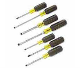 Klein Tools 409-85076 Klein Tools 7 Pc. Cushion-Grip Screwdriver Sets