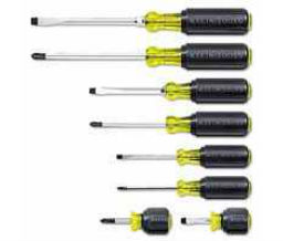 Klein Tools 409-85078 Klein Tools 8 Pc. Cushion-Grip Screwdriver Sets