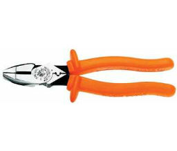 Klein Tools 409-D213-9NE-INS Klein Tools Insulated High-Leverage NE-Type Side Cutter Pliers - 9 1/4" Overall Length - Alloy Steel Material