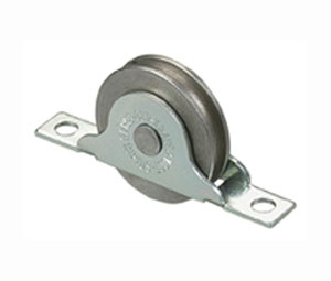 Knape KV430 Open Wheel Steel Sheave - Ball Bearing Round Groove Wheel - 1 Each