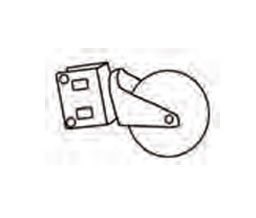 Koala Kare 708-KIT Caster Replacement Kit (1 per Kit)