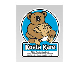 Koala Kare 791 Replacement Front Logo Label