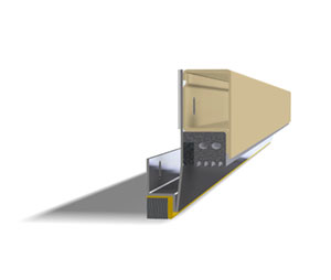 Krieger RFAH 3370 Radio Frequency/Acoustical Hybrid Complete Seal System for 3" Openings 39" x 84"