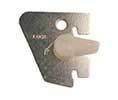 Knape&Vogt KV159LL-ANO Add-On Lock Lever Single Slotted Specialty Shelf Bracket - 1 Pc.
