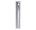 Knape&Vogt KV80A-12 Anochrome Single Slotted Standard Duty Shelf Standard 12" - 1 Pc.