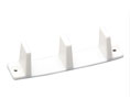 Knape & Vogt BK-0351-WT Non-Adjustable Door Guide - White - 50 Pack