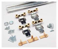 Knape & Vogt BYP-60S-2D-6 By-Pass 60 Lbs. Doors With Steel Track For 2 Doors For 72" Opening