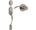 Kwikset 800 Single Cylinder Arlington Handle Set with LH Pembroke Lever