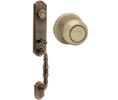 Kwikset 800 Single Cylinder Amherst Handle Set with Copa Knob