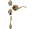 Kwikset 802 Dummy Chelsea Handle Set with LH Commonwealth Lever