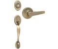 Kwikset 802 Dummy Chelsea Handle Set with Delta Lever