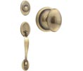 Kwikset 800 Single Cylinder Chelsea Handle Set with Laurel Knob