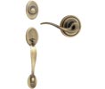 Kwikset 802 Dummy Chelsea Handle Set with LH Tustin Lever