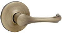 Kwikset 400DNL Dorian Entry Lever with Copa Knob