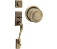 Kwikset 800 Single Cylinder Hawthorne Handle Set with Hancock Knob