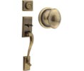 Kwikset 800 Single Cylinder Hawthorne Handle Set with Laurel Knob