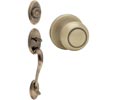 Kwikset 800 Single Cylider Shelburne Handle Set with Copa Knob