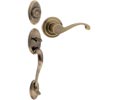 Kwikset 802 Dummy Shelburne Handle Set with RH Commonwealth Lever