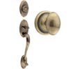 Kwikset 800 Single Cylinder Shelburne Handle Set with Laurel Knob