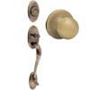 Kwikset 800 Single Cylinder Shelburne Handle Set with Polo Knob
