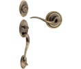 Kwikset 802 Dummy Shelburne Handle Set with RH Tustin Lever