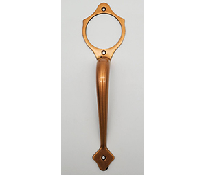 231 Kwikset US10 Satin Bronze Curved Grip Handle