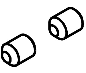 Kwikset 83257, Set Screw for Ext SmartKey Entry Lever