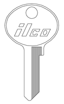 Kaba Ilco 1092B Master Key Blank