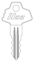 Kaba Ilco 775 Fort Key Blank