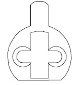 Kaba Ilco 863A-00-10 Adams Rite Cam