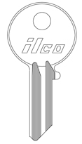 Kaba Ilco 997EB Yale Key Blank