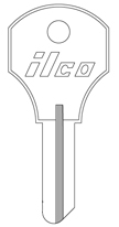 Kaba Ilco R1000T 6 Disc CCL Key Blank