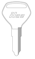 Kaba Ilco X104 Kawasaki Key Blank