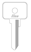 Kaba Ilco X113 Fiat Key Blank