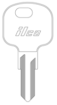 Kaba Ilco X148 Peugeot Key Blank