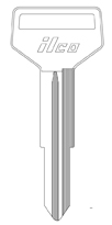 Kaba Ilco X151 Toyota Key Blank