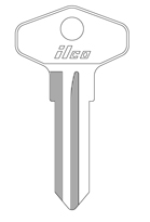 Kaba Ilco X20 Key Blank for British Leyland and Ford International Vehicles