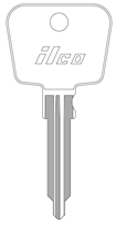Kaba Ilco X32 Porsche Key Blank