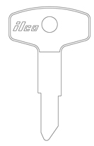 Kaba Ilco X35 Kawasaki Key Blank