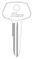 Kaba Ilco X37 Toyota Key Blank